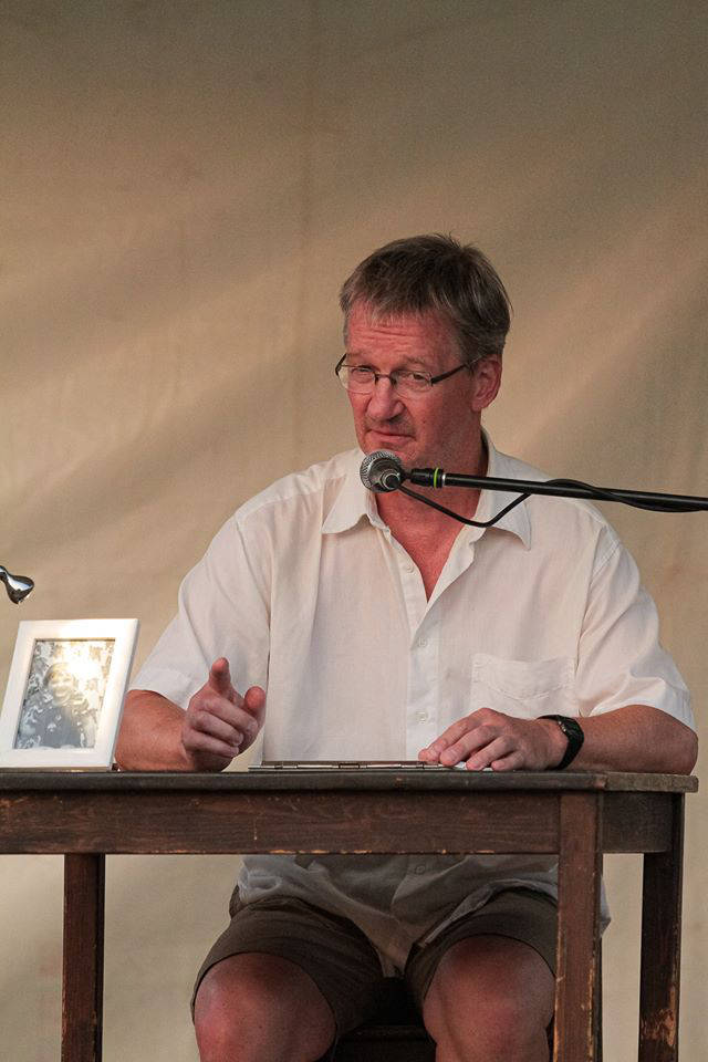 Udo Tiffert - Open Air Lesefestival Literatur auf der Parkbank 2022 